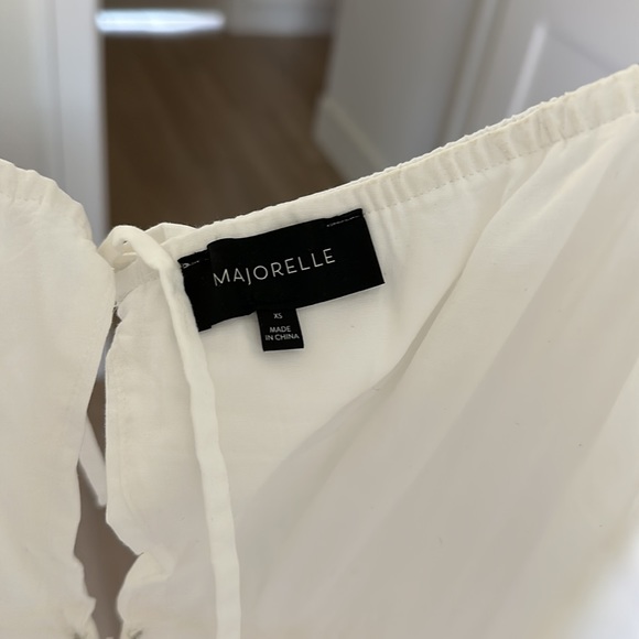 Avalyn Mini Dress in White - Picture 5 of 7